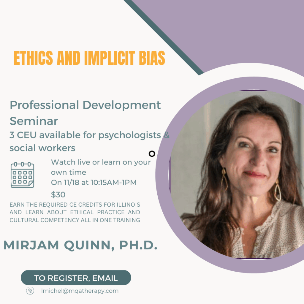 Ethics and Implicit Bias