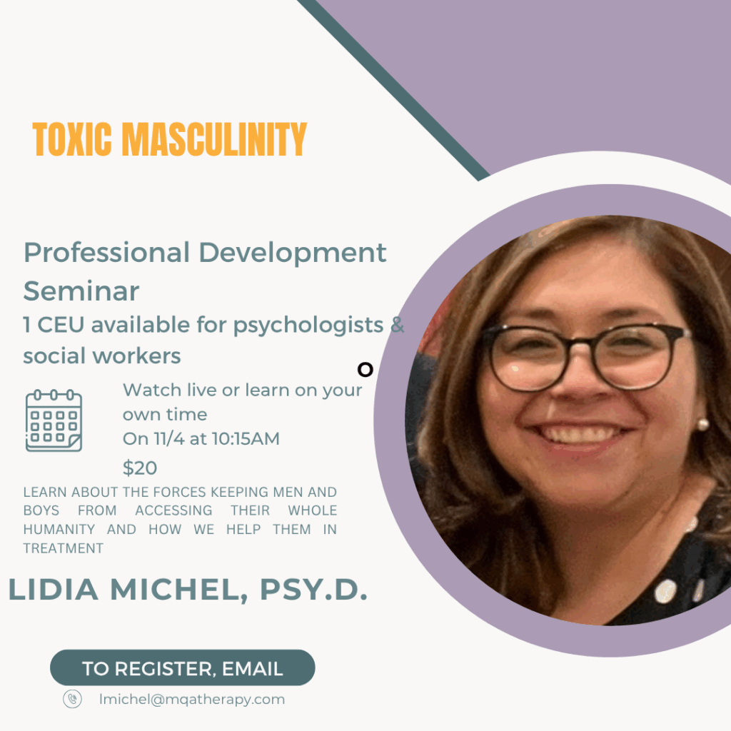Toxic Masculinity Continuing Education